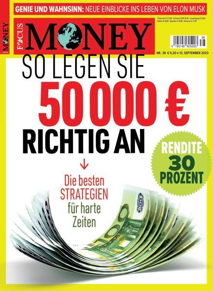 Focus Money – 14 September 2023 Cover