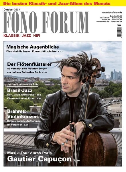 Fono Forum – Oktober 2023 Cover