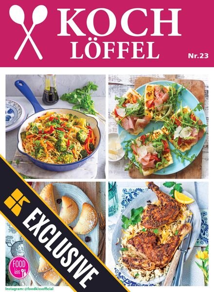 FOODkiss Liebes Land KochlOffel – 23 September 2023 Cover