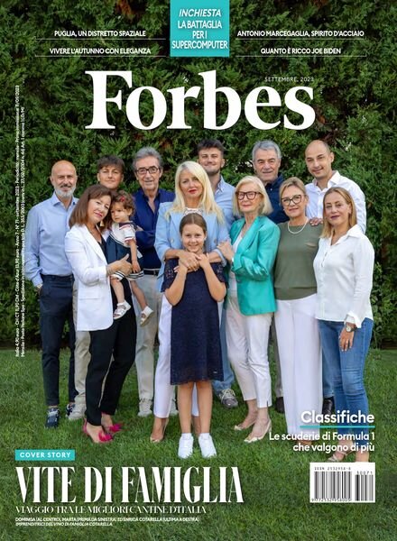 Forbes Italia – Settembre 2023 Cover