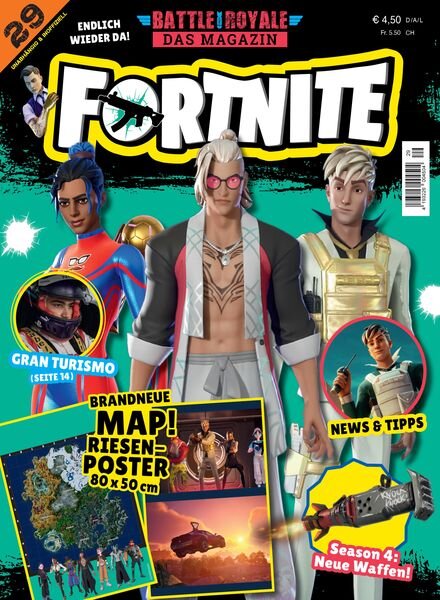 Fortnite Battle Royale Das Magazin – 10 September 2023 Cover