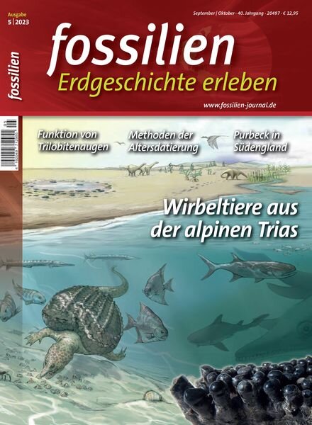 Fossilien – September-Oktober 2023 Cover