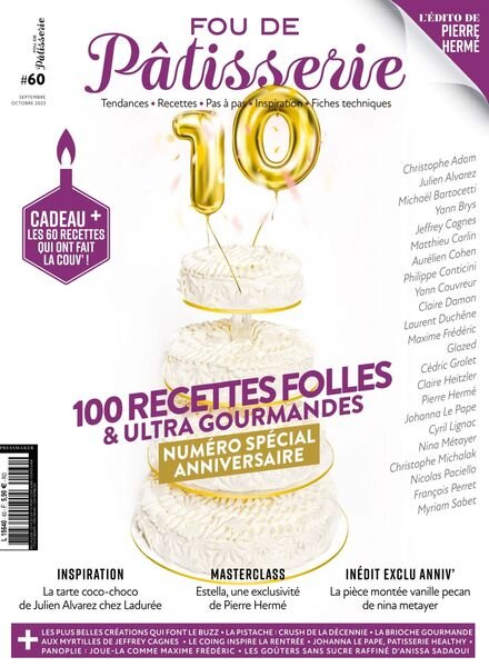 Fou de Patisserie – Septembre-Octobre 2023 Cover