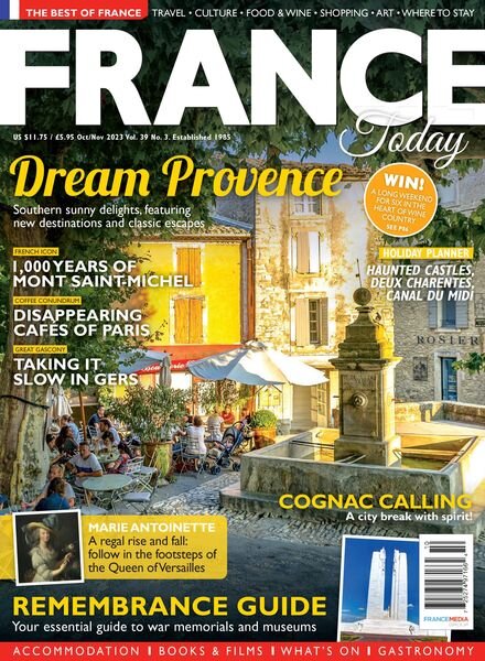 France Today Magazine US Edition – Issue 197 – September 2023 Cover
