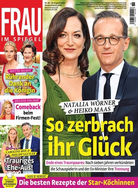 Frau im Spiegel – 30 August 2023 Cover
