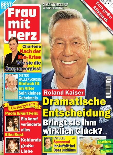 Frau mit Herz – 23 September 2023 Cover
