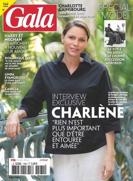 Gala France – 21 Septembre 2023 Cover