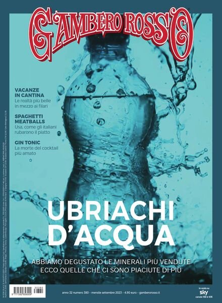 Gambero Rosso Italia – Settembre 2023 Cover