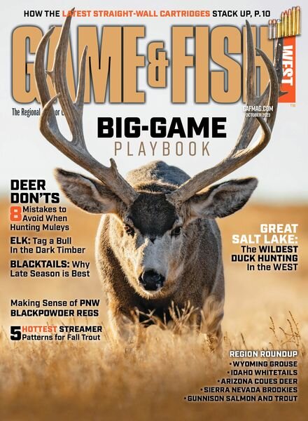 Game & Fish West – October 2023 Cover