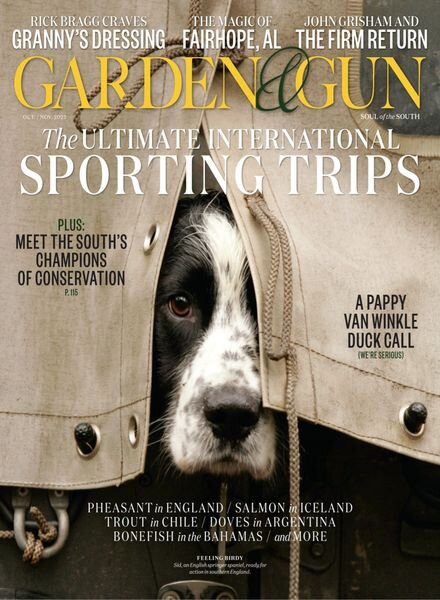 Garden & Gun – October-November 2023 Cover