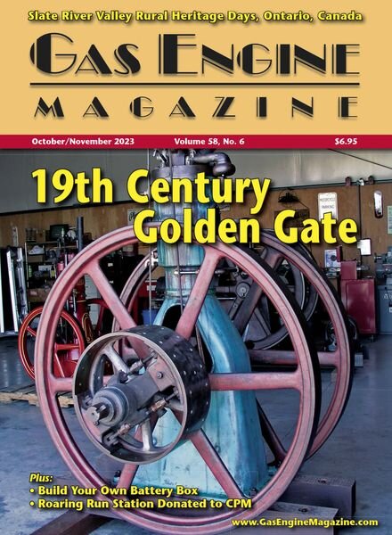 Gas Engine Magazine – October-November 2023 Cover