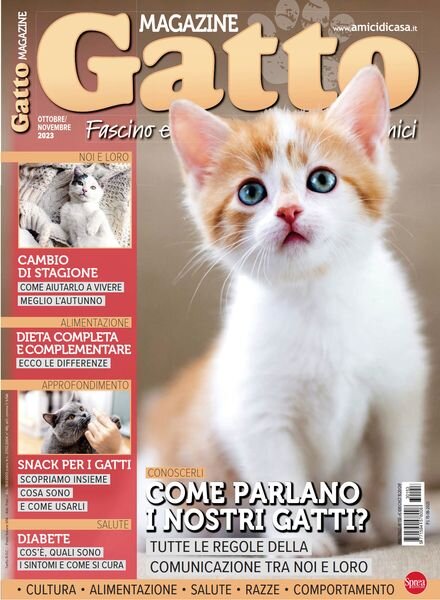 Gatto Magazine – Ottobre-Novembre 2023 Cover