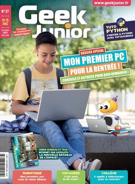 Geek Junior – Septembre 2023 Cover