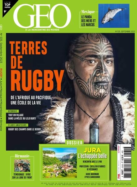 Geo France – Septembre 2023 Cover