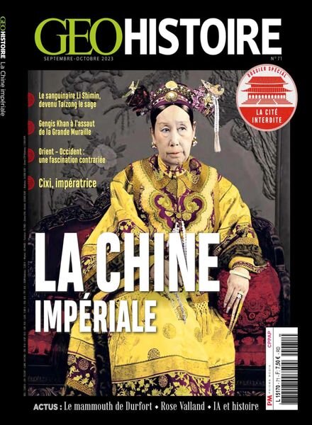 Geo Histoire – Septembre-Octobre 2023 Cover