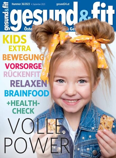 Gesund & Fit – 4 September 2023 Cover