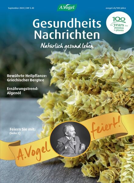 Gesundheits Nachrichten – September 2023 Cover