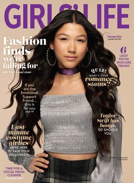 Girls’ Life Magazine – October-November 2023 Cover