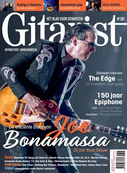 Gitarist Netherlands – Oktober 2023 Cover