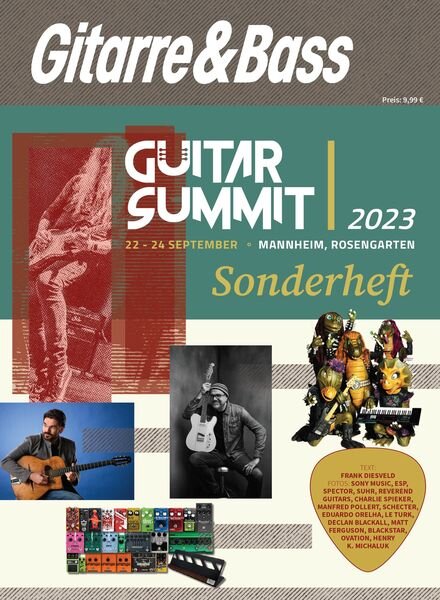 Gitarre & Bass Spezial – September 2023 Cover