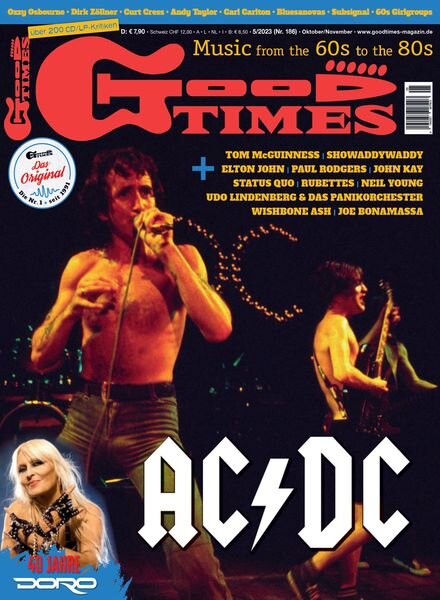 GoodTimes – Oktober-November 2023 Cover