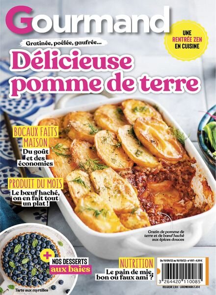 Gourmand – 19 Septembre 2023 Cover