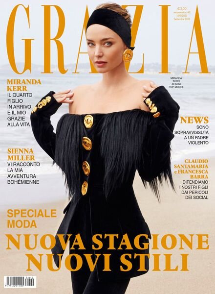 Grazia Italia – 14 Settembre 2023 Cover