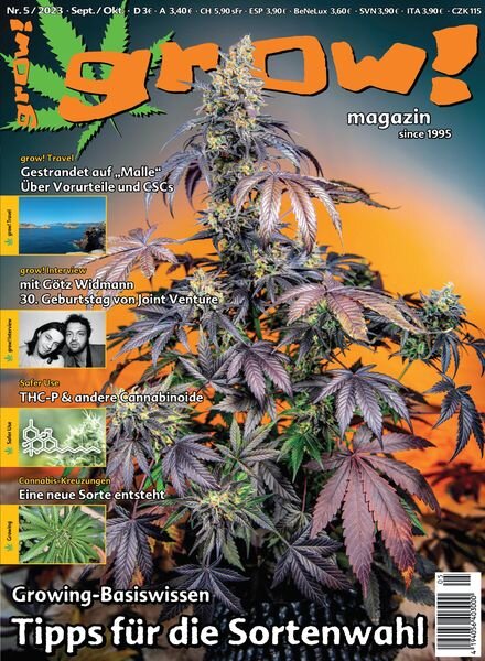 grow! Magazin – September-Oktober 2023 Cover