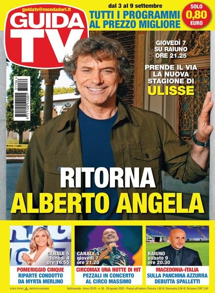 GuidaTV – 29 Agosto 2023 Cover