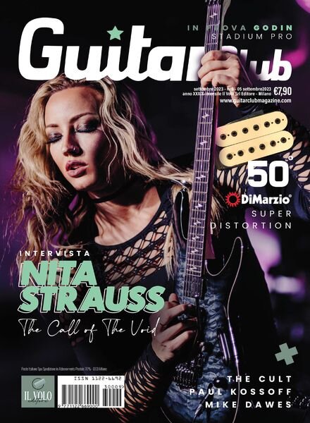 Guitar Club Magazine – Settembre 2023 Cover