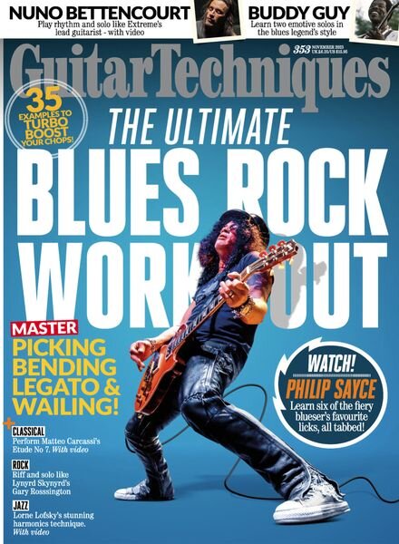 Guitar Techniques – Issue 353 – November 2023 Cover