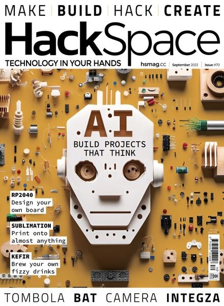 HackSpace – Issue 70 – September 2023 Cover