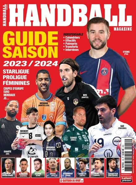 Handball Magazine – Septembre-Novembre 2023 Cover