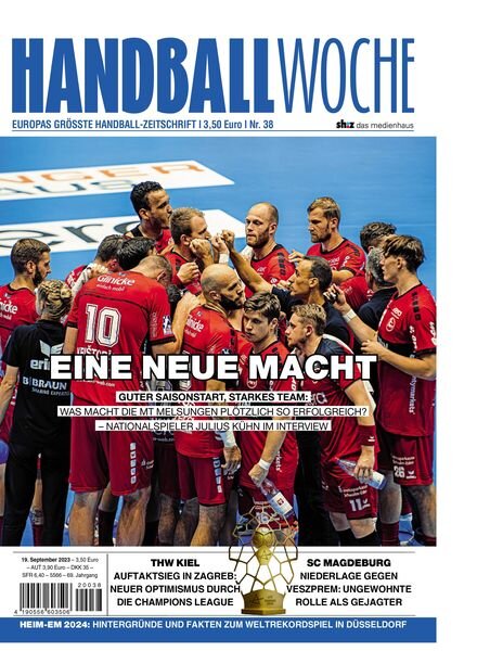 Handballwoche – 19 September 2023 Cover