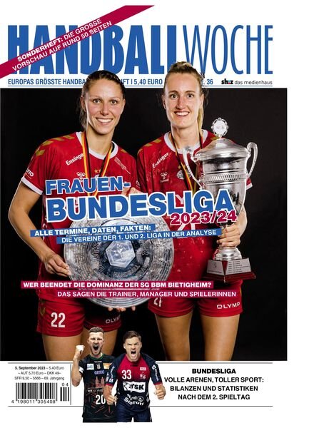 Handballwoche – 5 September 2023 Cover