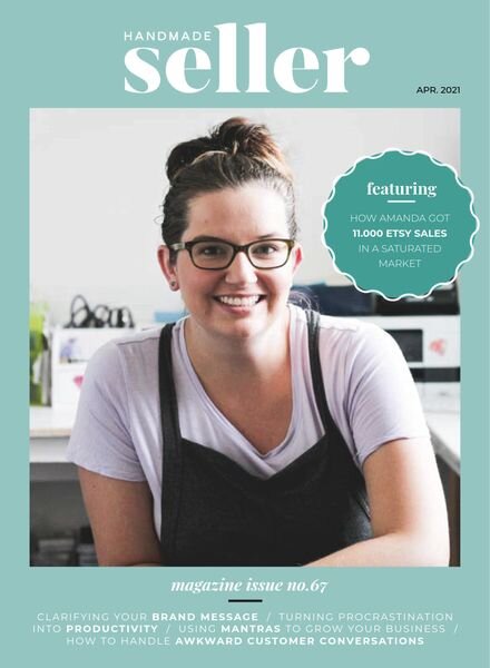 Handmade Seller – April 2021 Cover