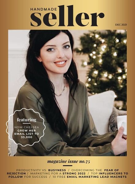 Handmade Seller – December 2021 Cover