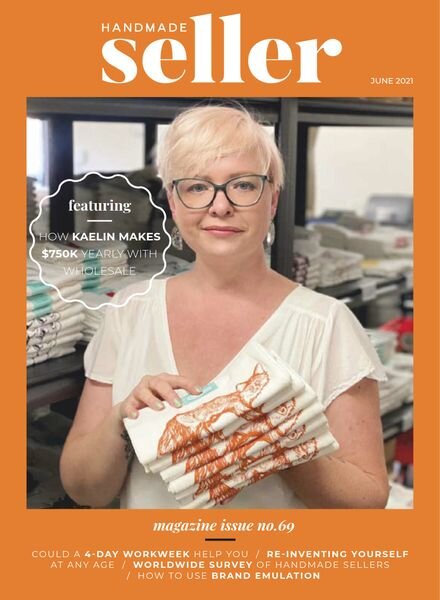 Handmade Seller – June 2021 Cover