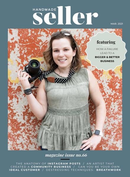Handmade Seller – March 2021 Cover