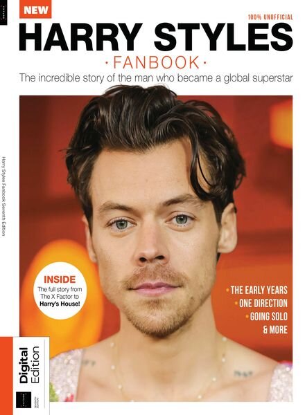 Harry Styles Fanbook – 7th Edition – August 2023 Cover