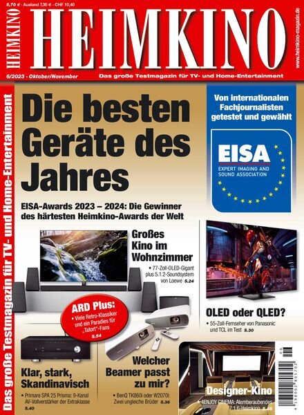 Heimkino – Oktober-November 2023 Cover