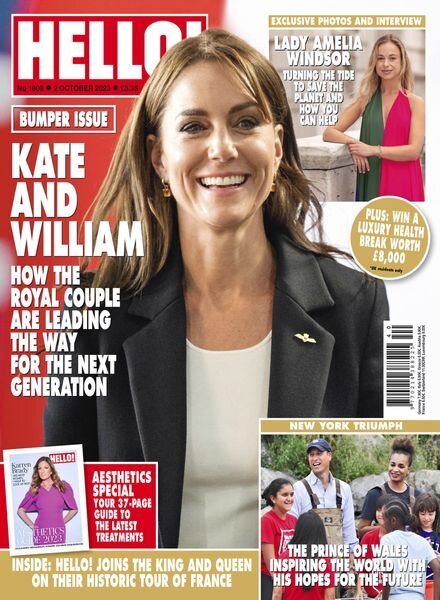 Hello! Magazine UK – Issue 1808 – 2 October 2023 Cover