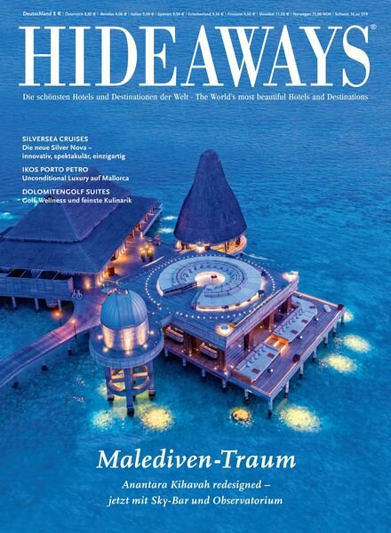 Hideaways Magazin – Heft 56 2023 Cover