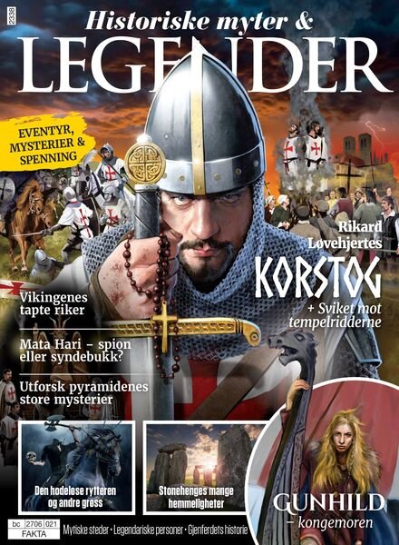 Historiske Myter & Legender – September 2023 Cover