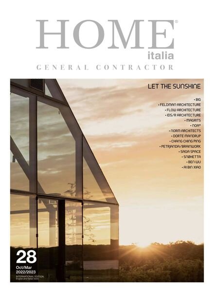 Home Italia – Ottobre 2022-Marzo 2023 Cover