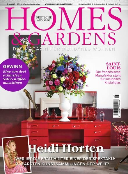 Homes & Gardens Germany – September-Oktober 2023 Cover