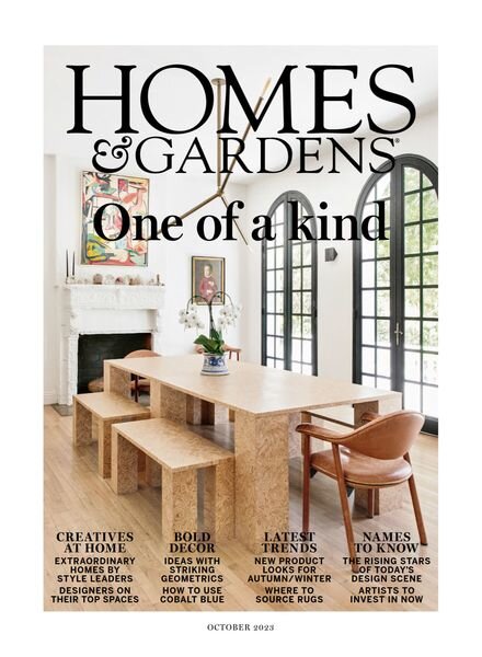 Homes & Gardens UK – October 2023 Cover