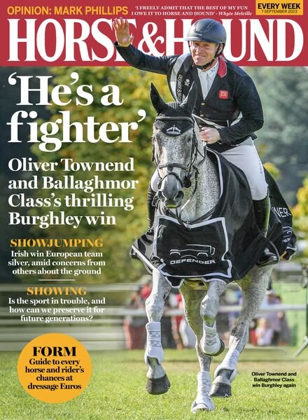 Horse & Hound – 7 September 2023 Cover