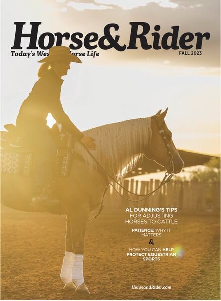Horse & Rider USA – Fall 2023 Cover