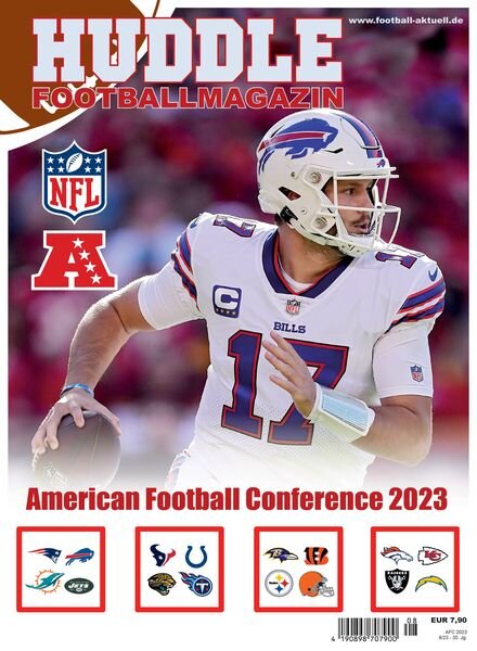HUDDLE – American Football Conference 2023 Cover